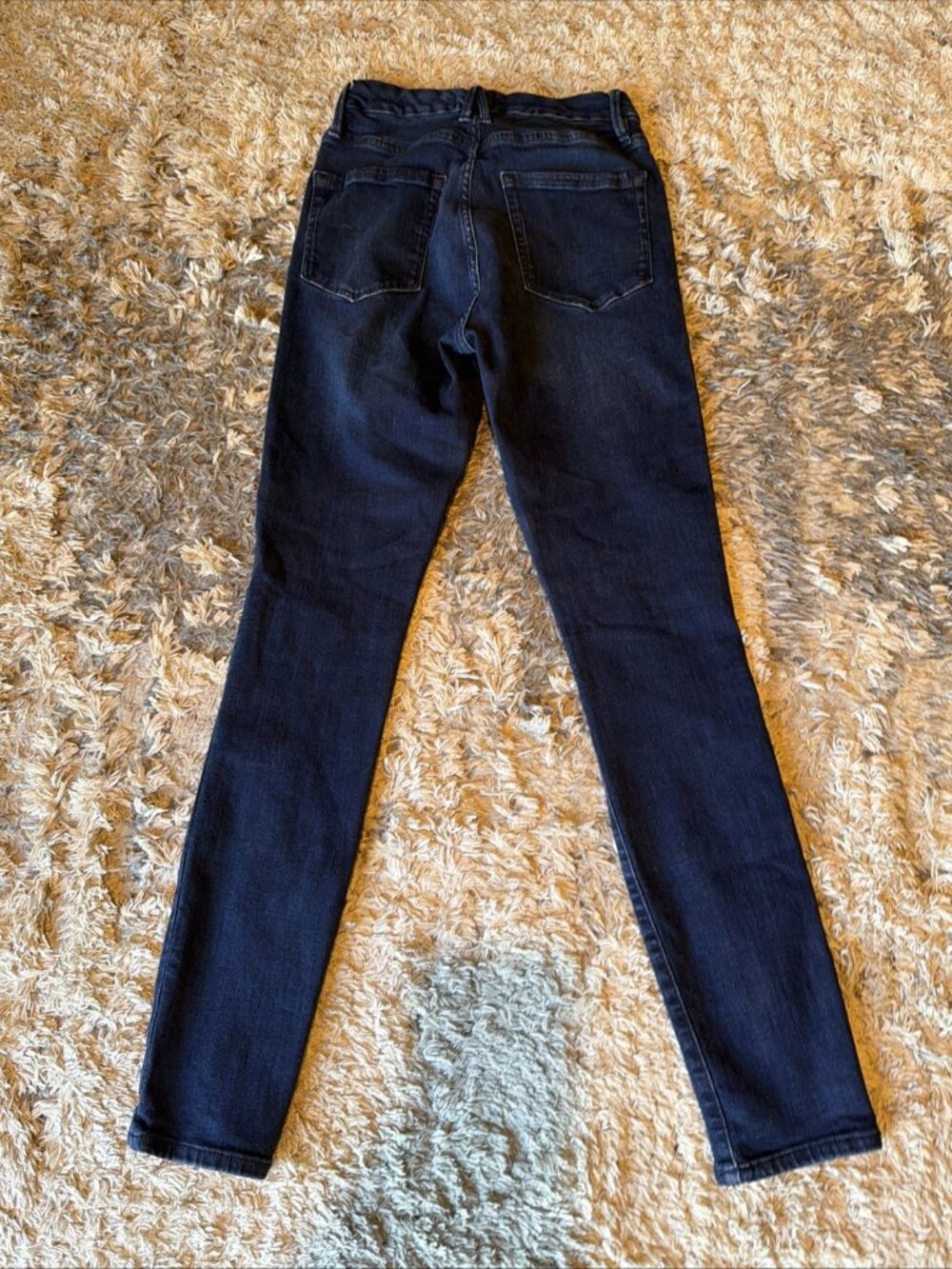GOOD AMERICAN Skinny Dark Wash Stretch Jeans Women’s 4/27 - Picture 6 of 8